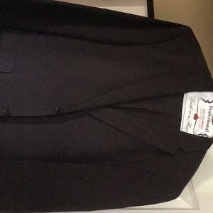 Mens 44R Black Suit